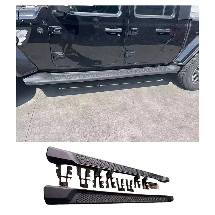 

Hot Sale 2020 4x4 Door Car Offroad Auto Parts Accessories Side Step Running Boards for Jeep Gladiator JT