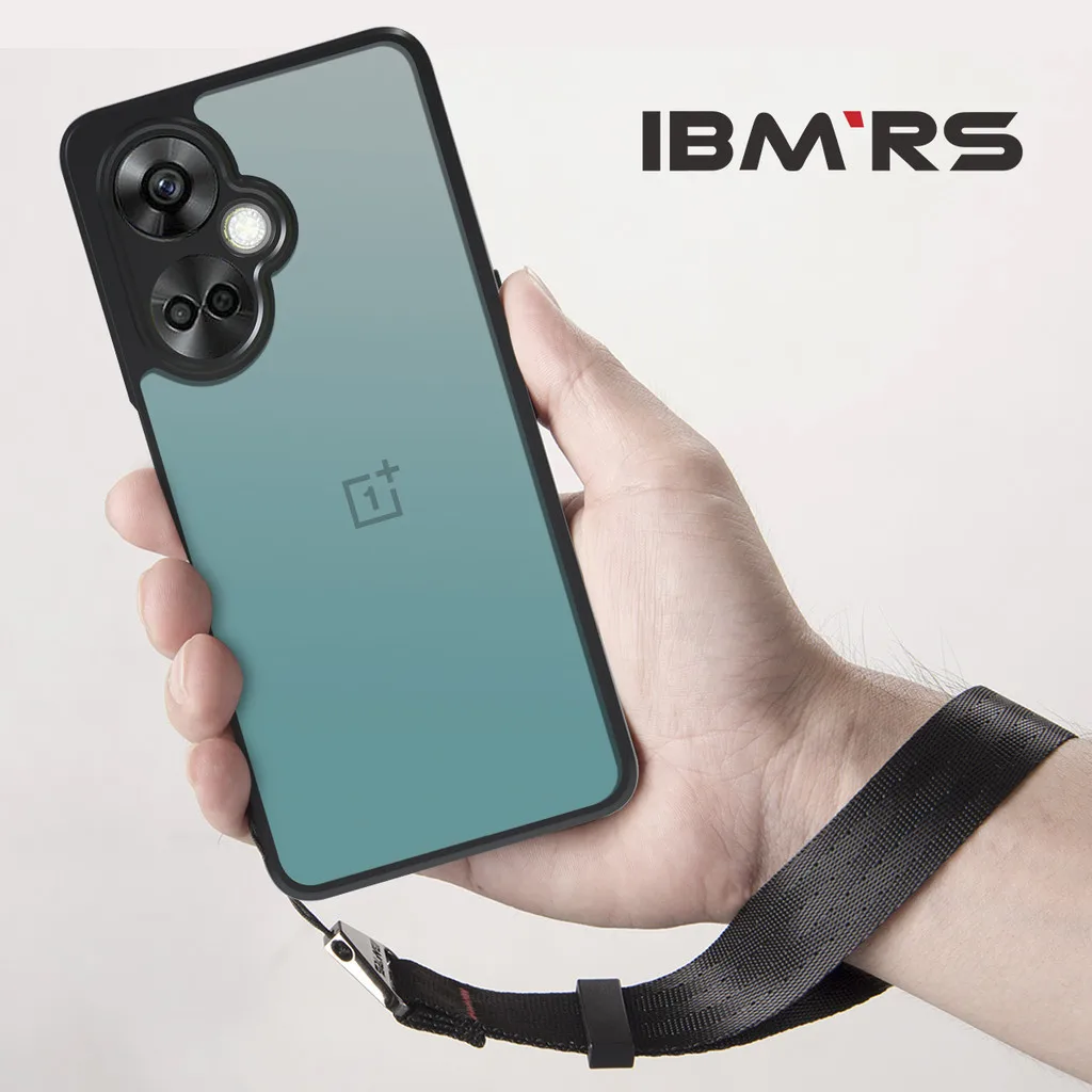 

IBMRS for oneplus nord ce 3 /OPPO K11 5G case, Prevents Accidental Drops (Comes with wrist strap)Camo Transparent Phone case