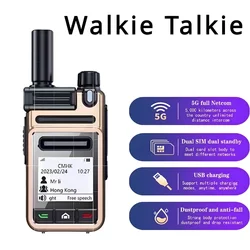 CT9 Global-Intercom 5G PoC Internet Two-Way Radio MINI Sim Card Walkie Talkie Long Range 5000km Pair (no Fee) Intercom Platform