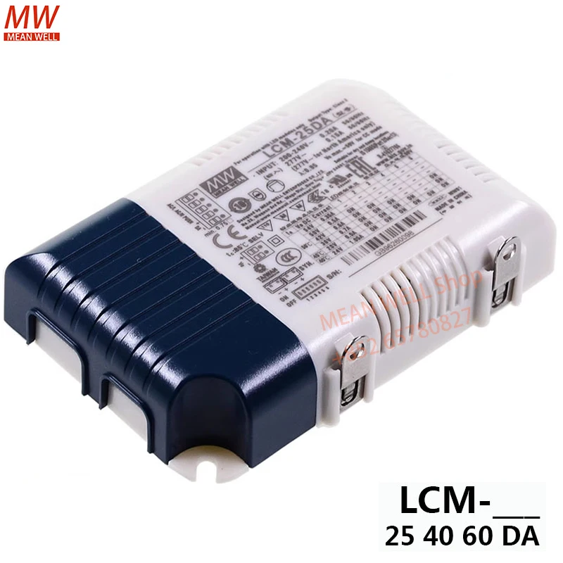 MEAN WELL 25W Wireless Lighting Constant Current LED Driver Solution Switching power supply LCM-25DA LCM-40DA LCM-60DA