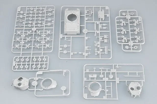 TRUMPETER 07226 1/72 Sherman M4A3 (76)W tanque modelo militar Kit estático TH05387-SMT2