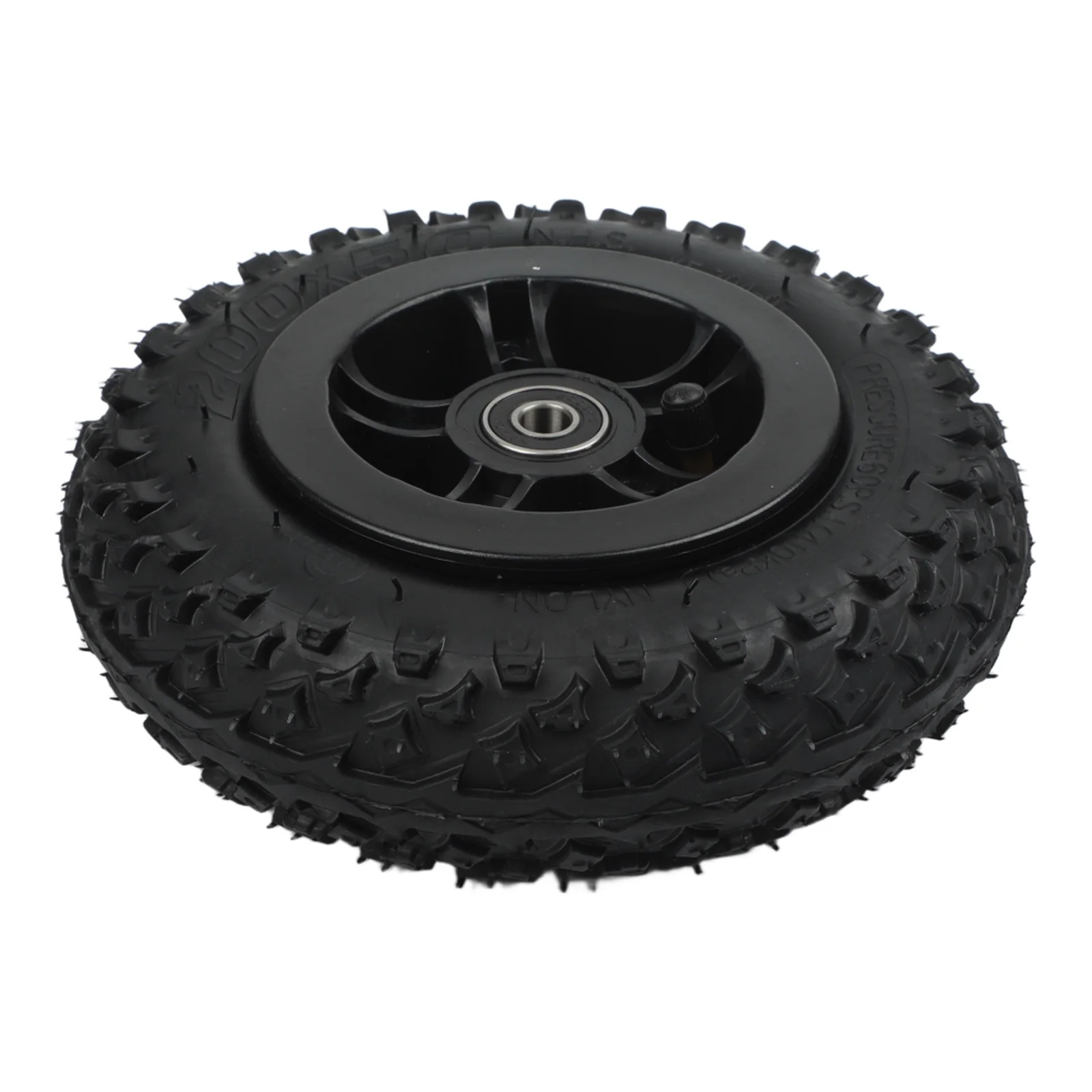 Diameter 200mm 8 Inches Electric Skate Wheel Aluminum Alloy Wheel Hub Off-road for tread Pattern Easy Installation