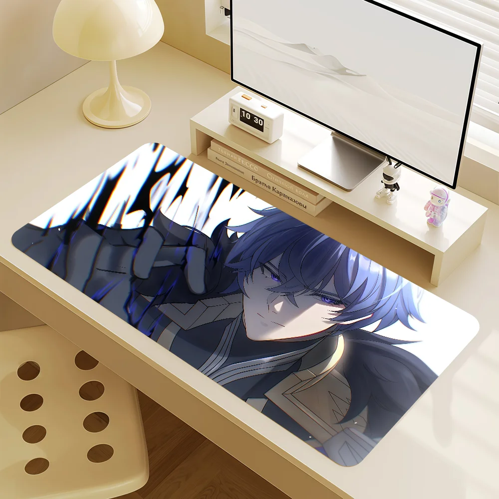 Valeriy Genshin Impact Mouse Pad Non-slip Lockedge Gaming Desktop MousePad Large Thickened Comfort Office Student view 2