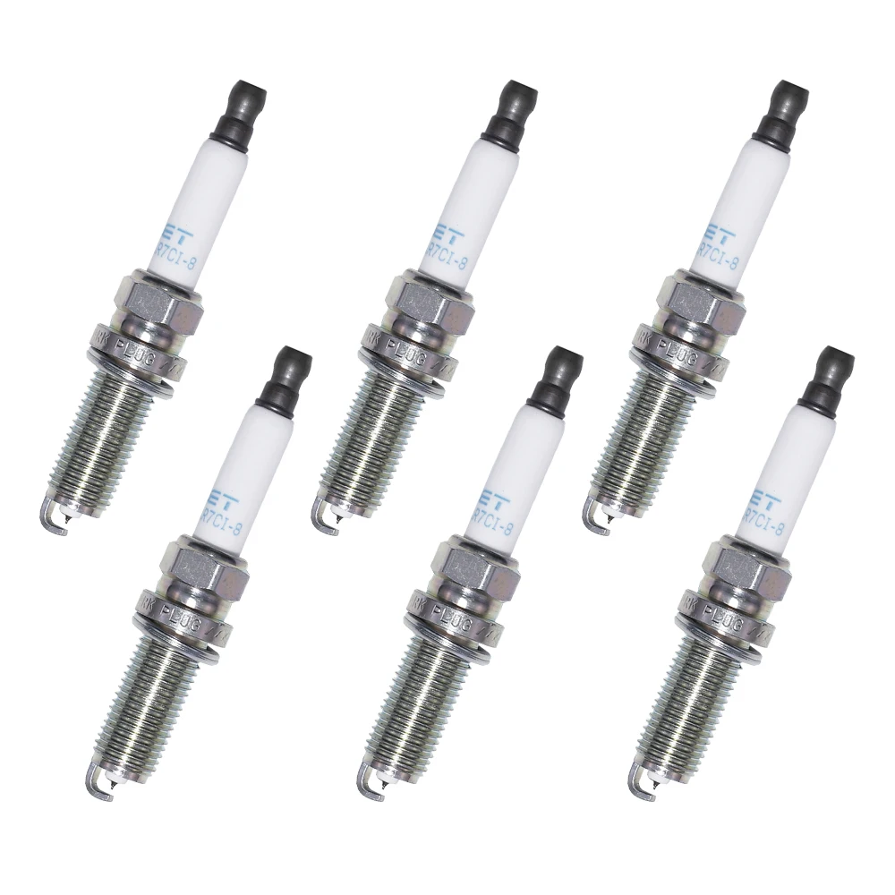 

1/4/6Pcs Iridium Spark Plugs LKAR7CI-8 For BUICK (SGM) ENCORE SJ2 1.4T 2013- CHEVROLET TRAX SJ3 1.4 T 2014- 55217232 PE0218110