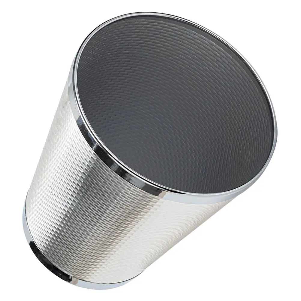 

Modern Metal Trash Can Garbage Bin For Bedroom Kitchen Office Indoor Outdoor Rustic Waste Container Dustbin Iron Wastebasket