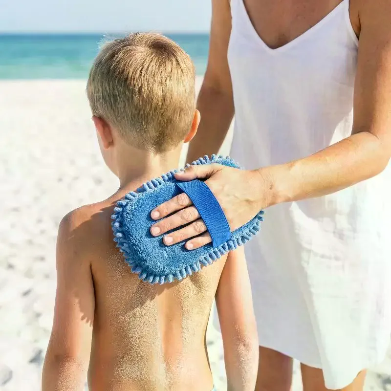 Beach Sand Removal Mesh Bag for Outdoor Picnic Quick Carry Sand Cleaner for Camping Seaside Holidays