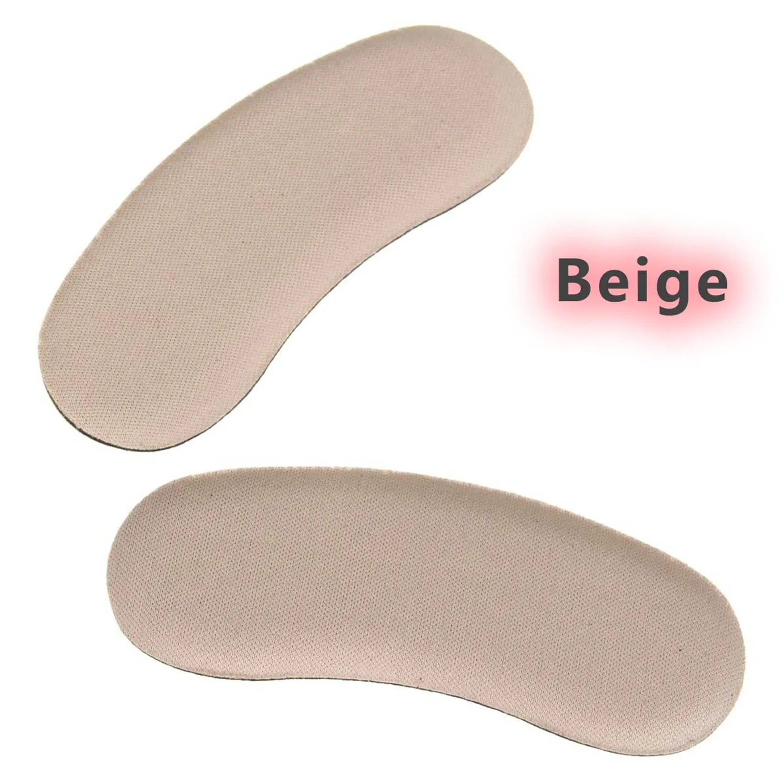 Thickened Non-woven Feet Heel Cushion Non-marking Breathable Feet Heel Cushion for Improving Shoe Fit and Comfort