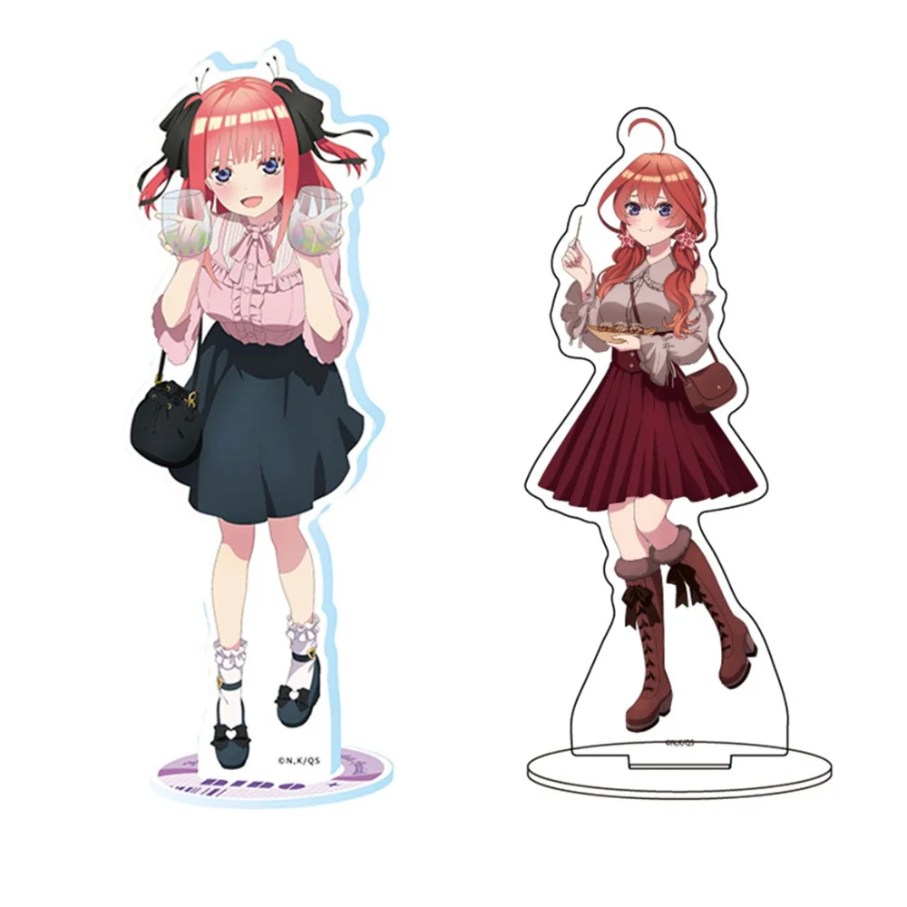 15CM Charm AnimeThe Quintessential Quintuple Acrylic Stand Model Cosplay Characters Ornament  Accessories Goods Collection Gifts