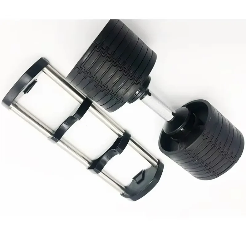 

High Quality Automatically Adjustable Dumbbell Professional Home Gym Fitness Equipment for Strength Training Workout Gear 24kg