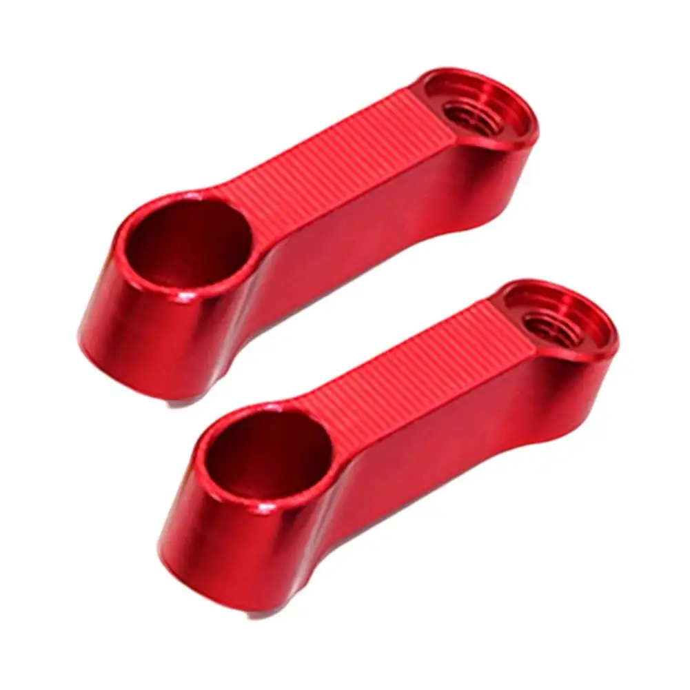 Motorcycle Rearview Mirror Extension Riser Adapter Crafted from Aluminum Alloy to Expand Rearview Mirror Range