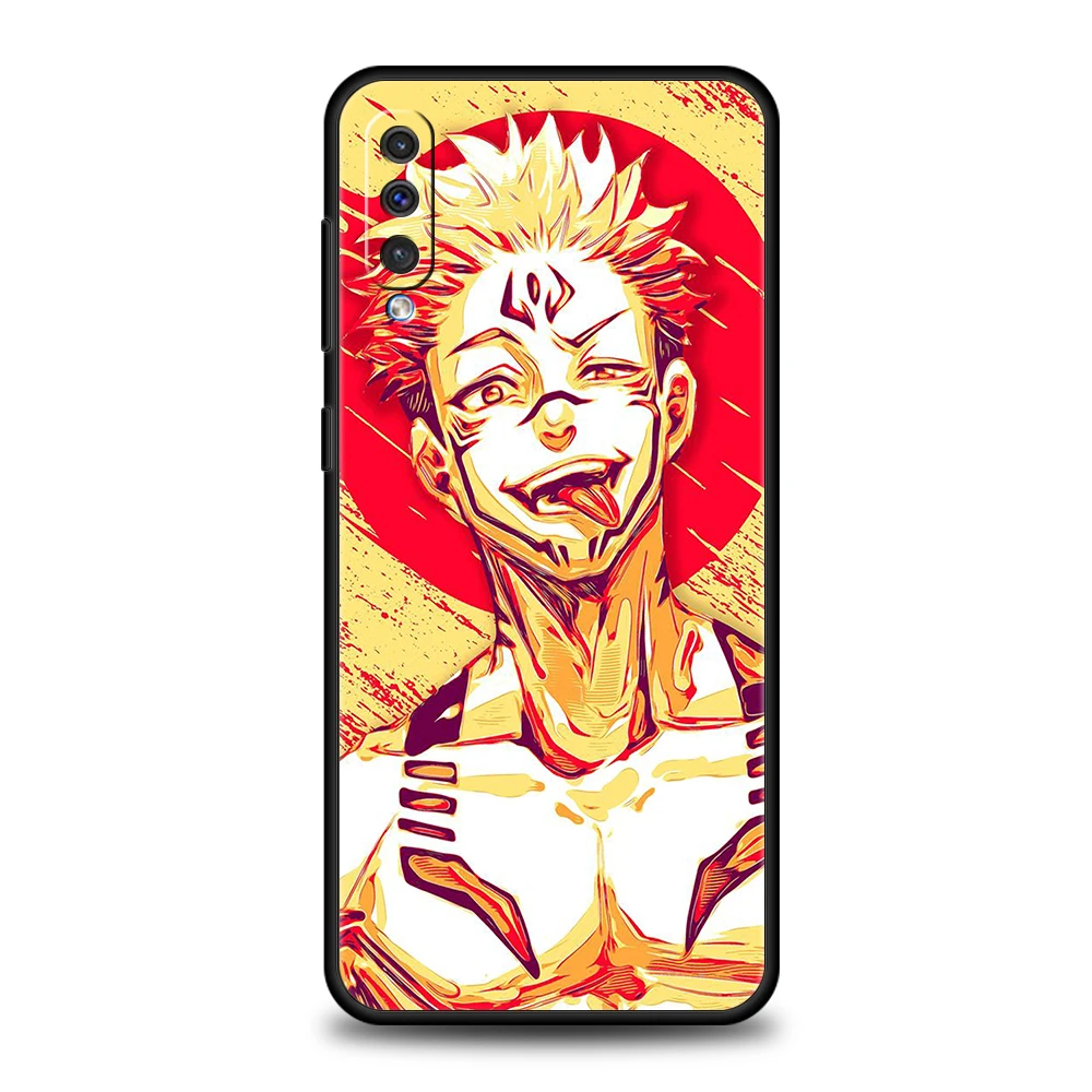 J-Jujutsu K-Kaisen Etui na telefon do Samsung Galaxy A24 A13 A53 A73 A33 A22 A12 A02 A03 A05 A70 A50 A10 A20 5G Silicone Cover Shell