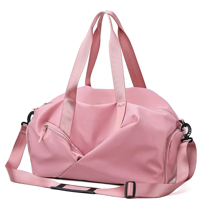 quality-fitness-bag-women's-training-sports-bag-handheld-travel-bag-yoga-swimming-trip-bag-wet-and-dry-separation-gym-bag