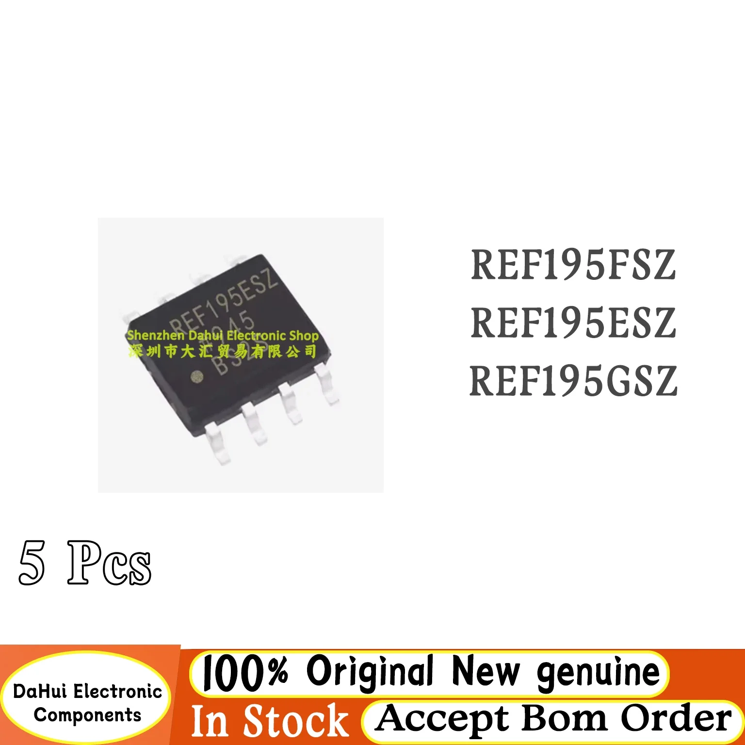 (5piece)100%New REF195 REF195F REF195E REF195G REF195FSZ REF195ESZ REF195GSZ REF195FSZ-REEL REF195ESZ-REEL REF195GSZ-REEL7 SOP-8