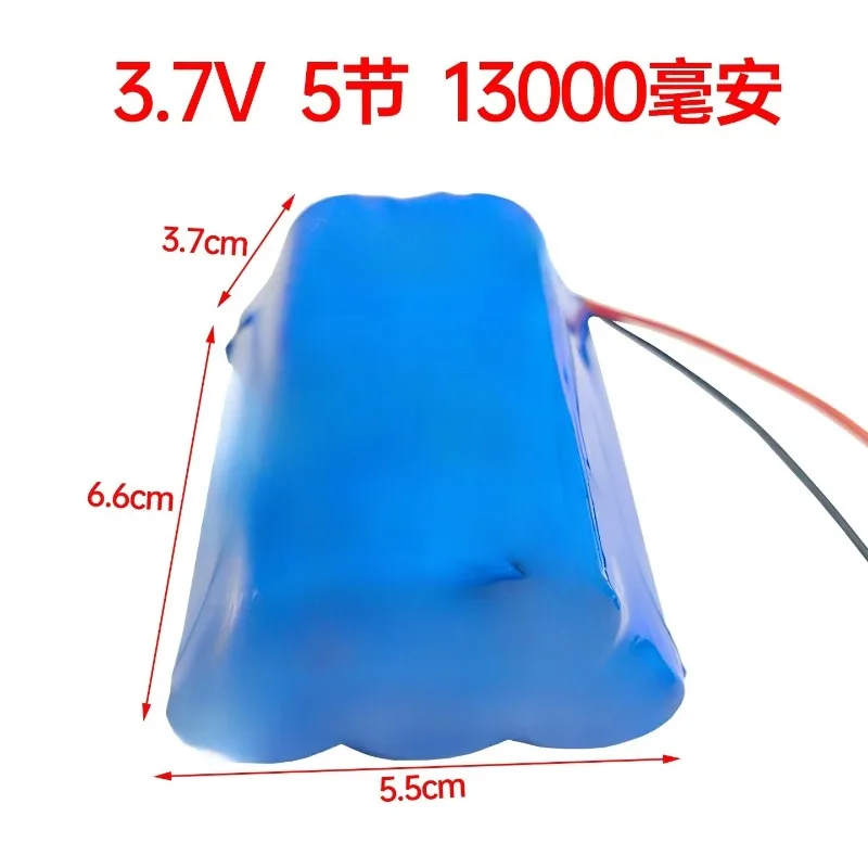 For Cloudbirds 13000mah 3.7V Solar Monitoring Battery 3.7V Outdoor Garden Light Camera Battery Emergency Power Supply Universal