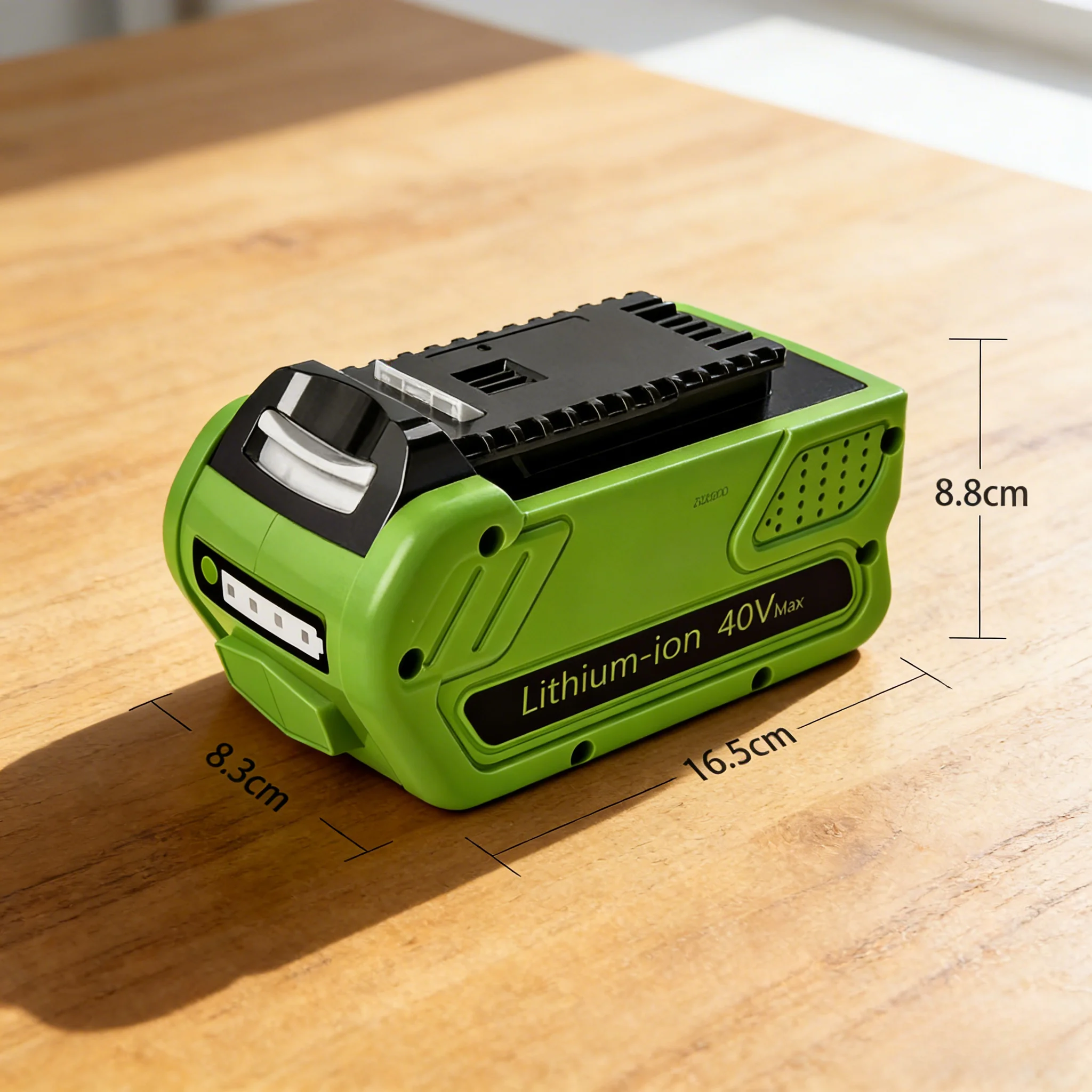 6000mAh 40V Lithium Battery Replacement for Greenworks 40V  25072/25222 Tools Li-ion Battery Pack 40V Lawn Mower/Hedge Trimmer