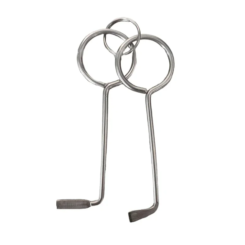 Bedroom/Bathroom Door Emergency Key Compatible With Interior Levers And Knobs Door Lock Universal Opening Wrench Tool