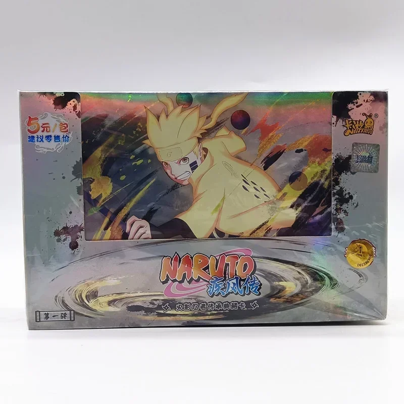 KAYOU Anime Original Naruto Cards Chapter Of The Array Box Added SE Ninja World Collection Cards Toy For Children Christmas Gift