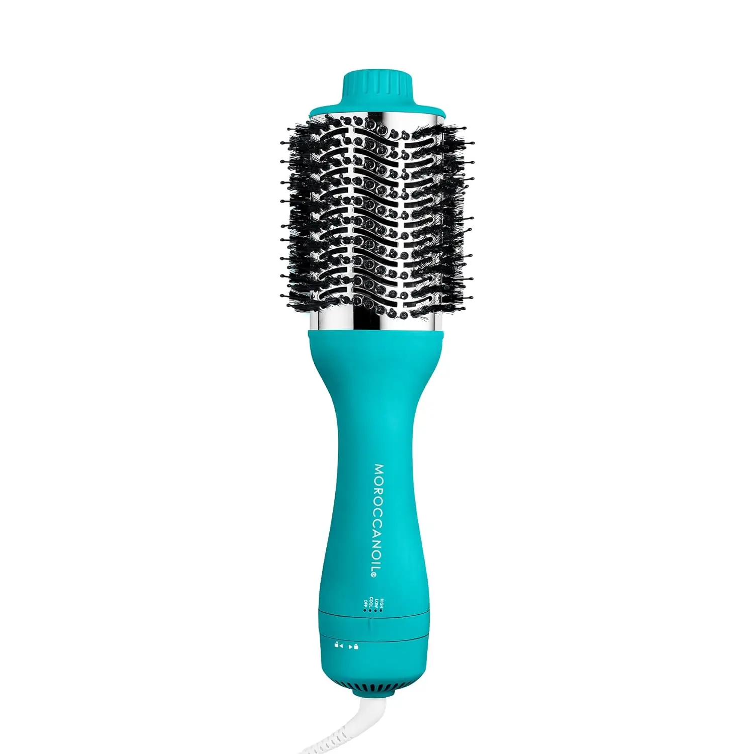 

4-in-1 Blow-Dryer Brush: Ionic & Far-Infrared for Smooth, Shiny Hair