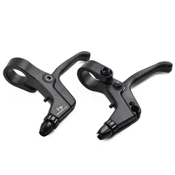 1Pair Bicycle Brake Handle For Child Bicycle Finger Lightweight Alloy Brake Levers Mountain Bicycle Bike MTB Short Grip Brak