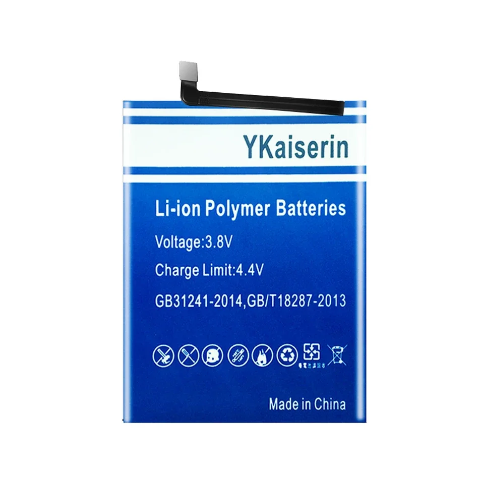 4500mAh YKaiserin Battery BN36 for Xiaomi Mi 6X Mi A2 High Quality Bateria