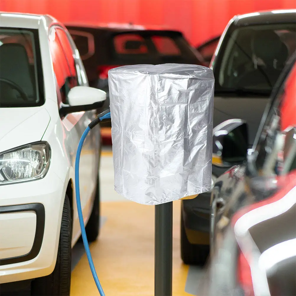 

Ev Charging Station Cover Weatherproof Polyester Rain Snow Protector for Outdoor Indoor Electric Vehicle Sleeve Charging