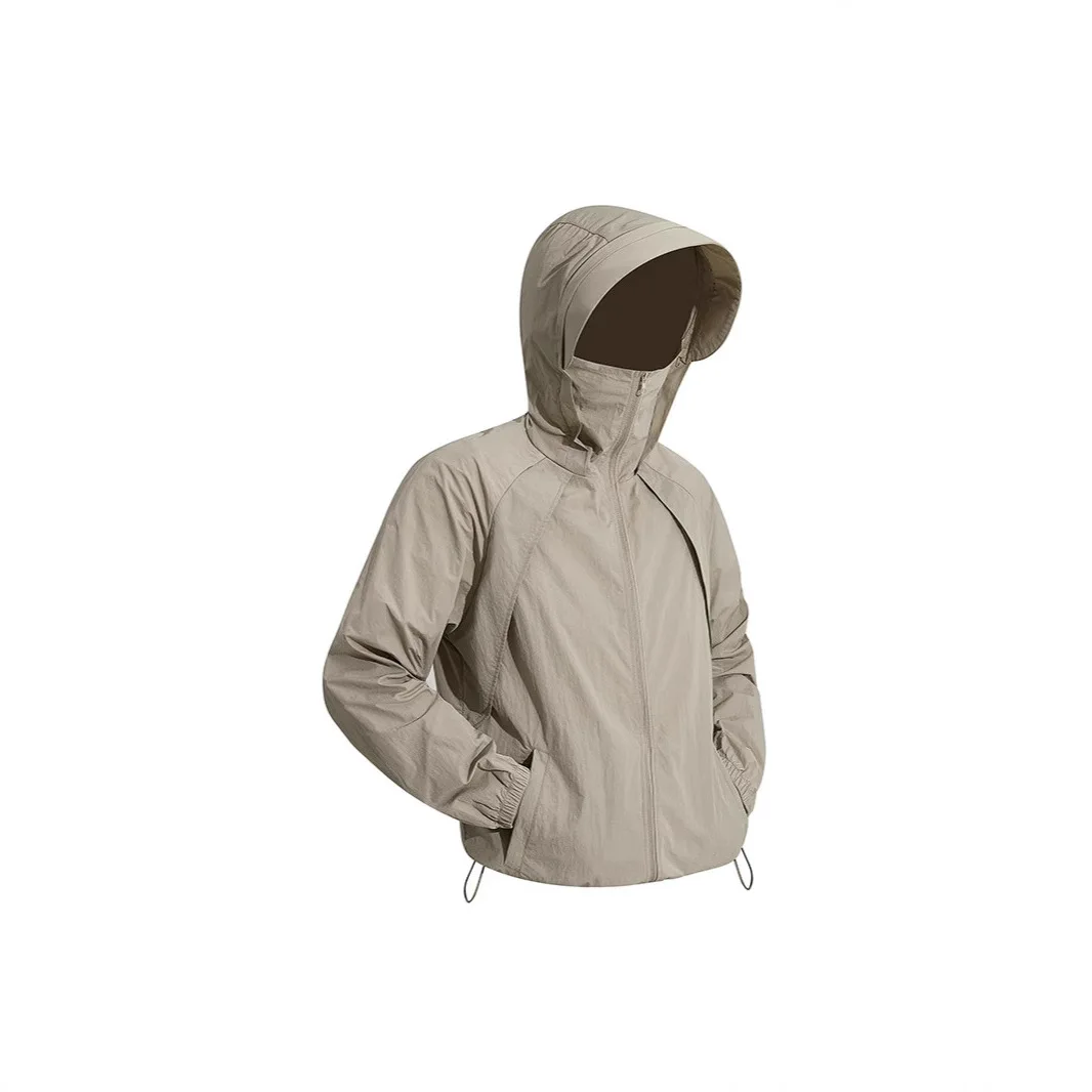 

Outdoor Summer Sunscreen Clothing Couple Sunscreen Clothing Mountain Mori Loose Breathable Men's and Women's Hooded Jackets