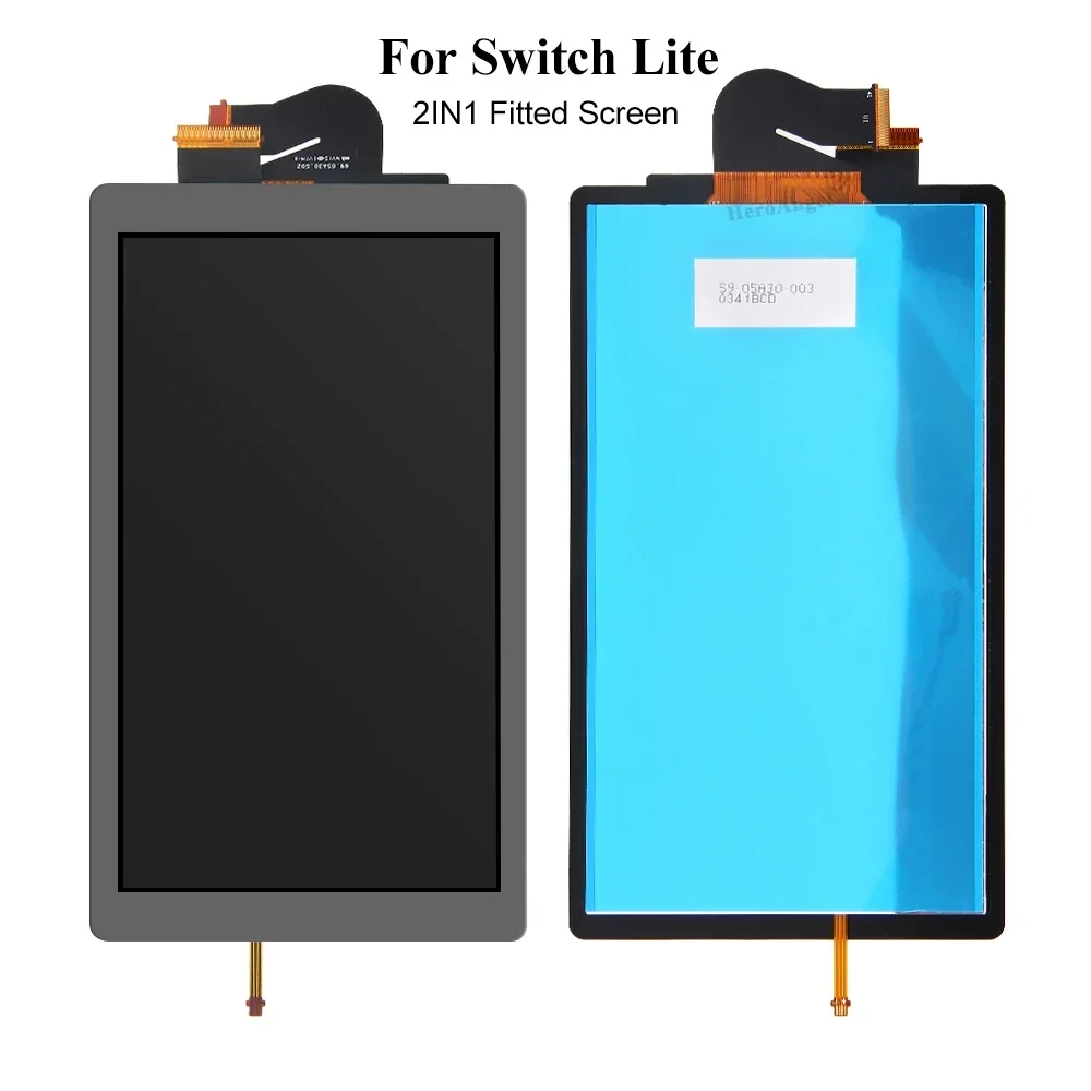 2IN1 For Switch Lite Console LCD Display+Touch Screen Full-Fitted Screen Assembly Digitizer Replacement For Nintend Switch Lite