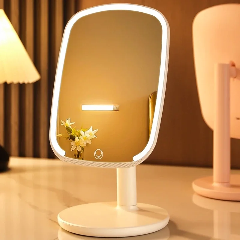 Modern led cosmetic mirror with lamp Light Table makeup mirror Room decoration vanity makeup mirrors bedroom Decorative Mirrors