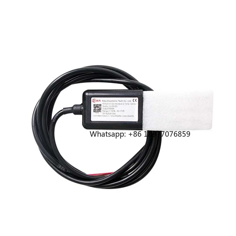 Lifa RK520-01 FDR RS485 4-20mA 0-5V Output Agriculture Soil Temperature Moisture Sensor 4-20mA Transmitter Probe Manufacture