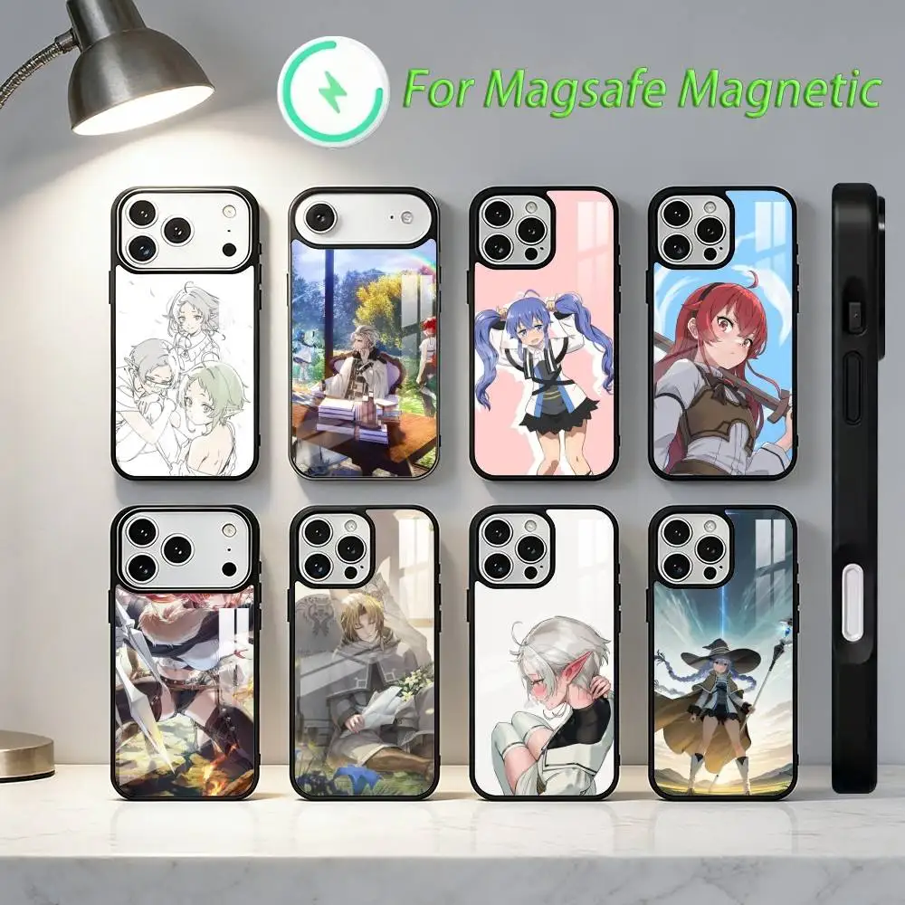 

Mushoku Tensei Phone Case For iPhone 17,16,15,14,13,12,11,Plus,Pro,Max Magnetic Wireless Charging