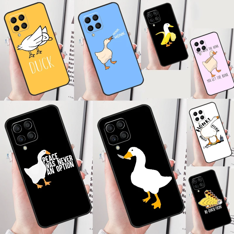 Funny Cartoon Duck …