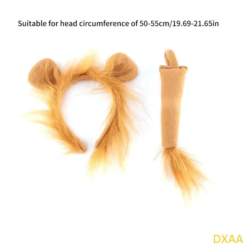 DXAA Halloween Lions -kostuums voor kinderen Toddlers dierenkostuumcosplay -accessoires