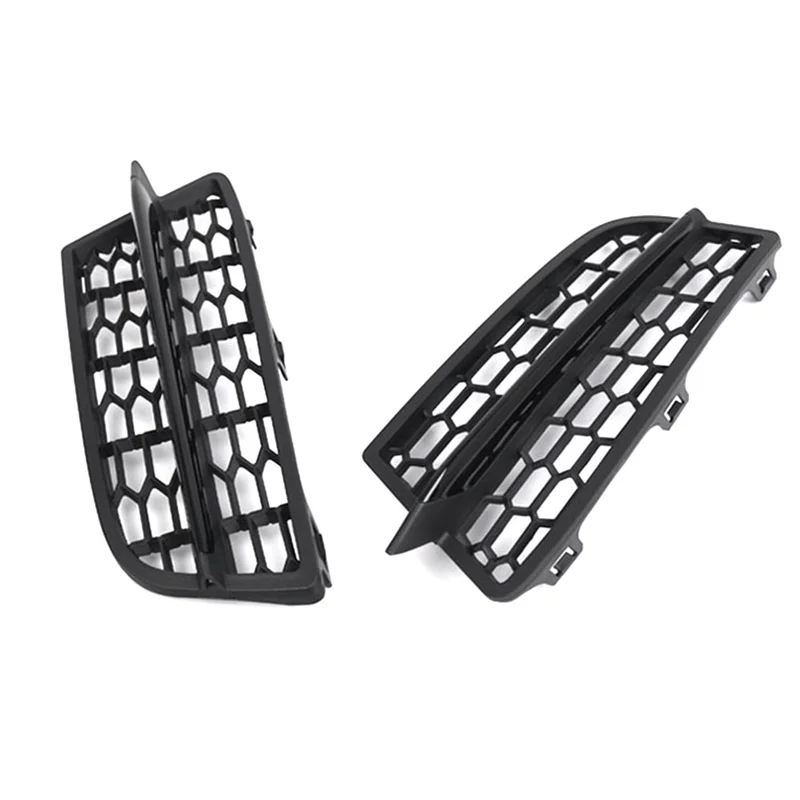

Fog Lamp Grille Anti-Collision Tough L/R Front Bumper Fog Light Grille For BMW 1 Series F20 F21M 2011-2015