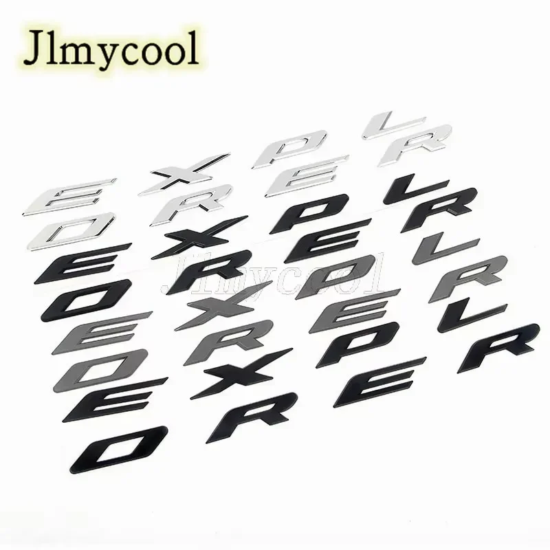 

3D ABS for EXPLORER Letters Emblem Car Front Hood Bonnet Badge For EXPLORER Sticker 2013 2015 2016 2017 2018 Accessories