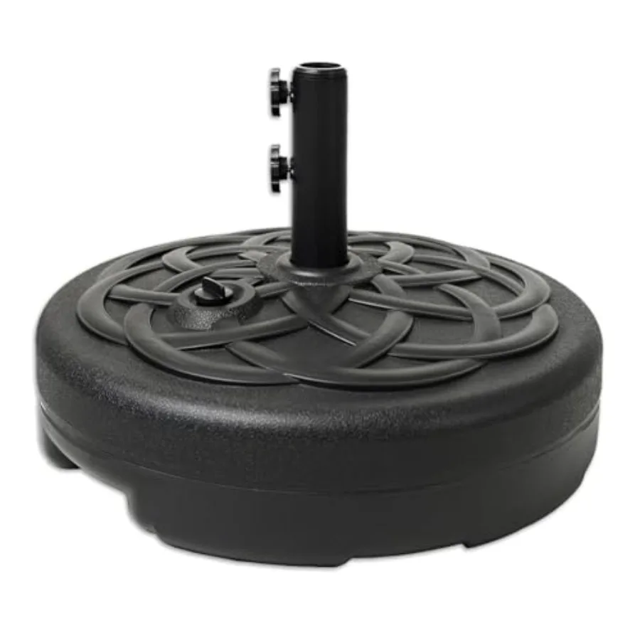 

112 lb Heavy Duty Water Fillable Base Stand for Patio Outdoor Market Table Umbrella
