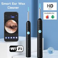 HD 1080P WIFI Ear Sticks Otoscope Endoscope Wax Removal Tool Ear Cleaner with Camera Ear Wax Removal Tool