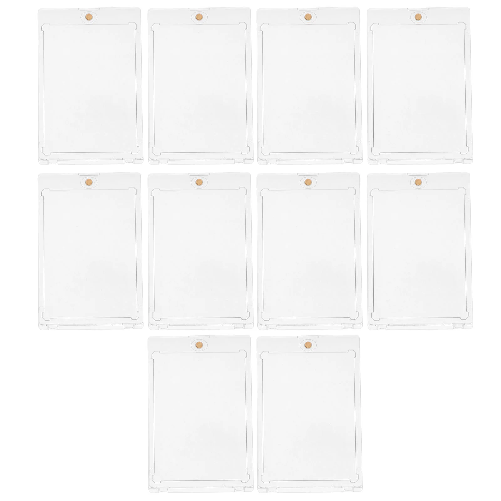 Card Holders Home Protection Clear Sleeves Graded Protector Hard Plastic Trading Frame