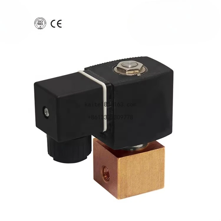 3/8 بوصة 1/8 بوصة 240 فولت 2-Way 300 بار صمام الملف اللولبي للمياه عالي الضغط