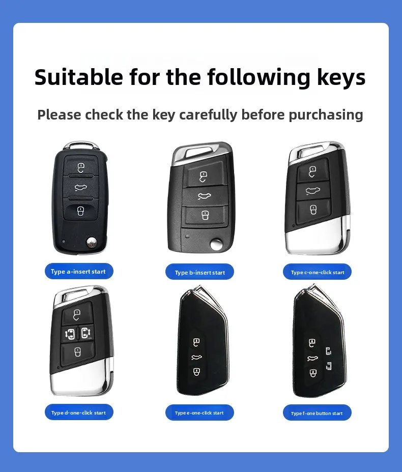 حافظة مفاتيح السيارة عن بعد فوب غطاء حامل شل لشركة فولكس فاجن فولكس فاجن جولف 8 ID.3 ID.4 MK4 MK8 2022 2021 GTI R اكسسوارات #6