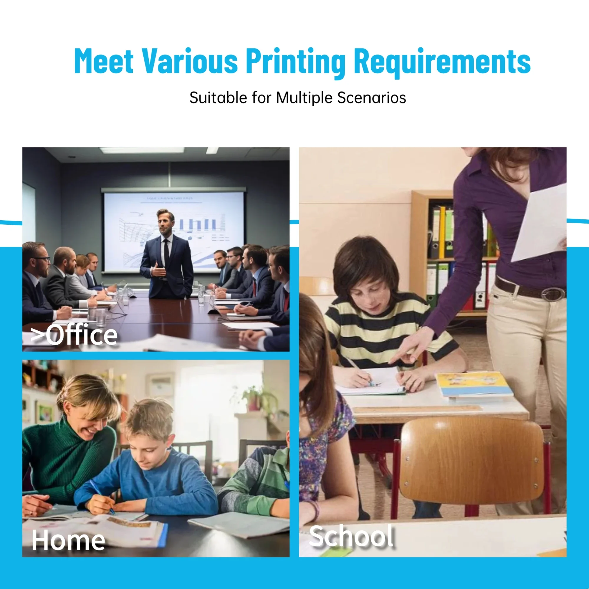 لخراطيش الحبر الكاملة HP 981A مع حبر الصباغ لـ HP PageWide Enterprise Color 586dn 556xh 586z 586f 556 586 E55650 E58650 #3