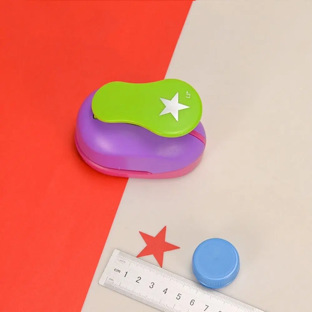 8/16/22/31/50mm Embossing Machine Labor-saving DIY Handmade Crafts Hole Puncher Paper Cutter Cutting Craft Star Punching Machine