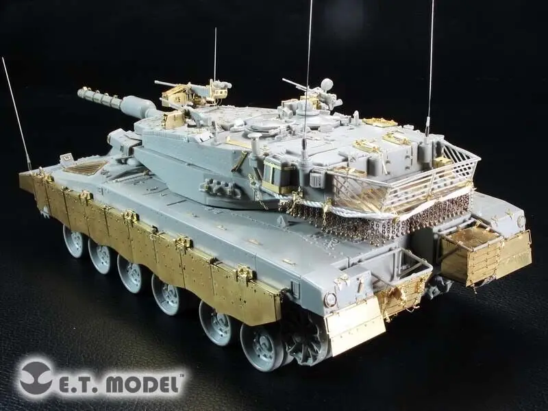 ET MODEL   E35-205 1/35 Merkava Mk.3 BAZ ching Parts for Meng  TS-005 (not Include tank)