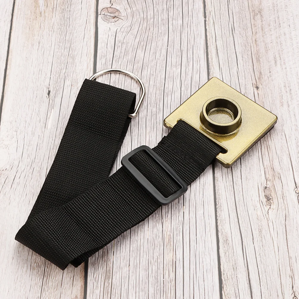 

Anti-Slip Cello Endpin Anchor Thick Rubber Pad Adjustable Wide Strap Floor Protection Durable Holder For Chairs Stands