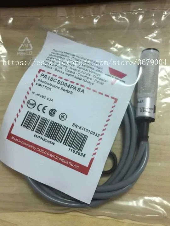 

100% НОВЫЙ фотоэлектрический датчик PA18CSD04PASA