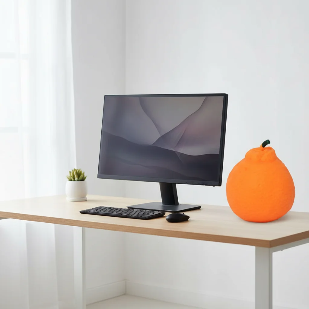 Großes Quetsch-Orangen-Spielzeug zur Stresslinderung, langsam aufsteigendes Squishy, realistisches Obst, Anti-Stress-Fidget-Spielzeug für Kinder, Geburtstagsgeschenk
