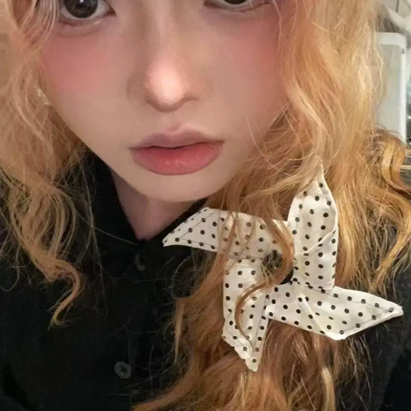 Funny Polka Dot Windmill Shaped Hair Clip Cute Y2K Style Creativity Hair Clip For Daily Wear Photoshoot Girls Hair Accessories