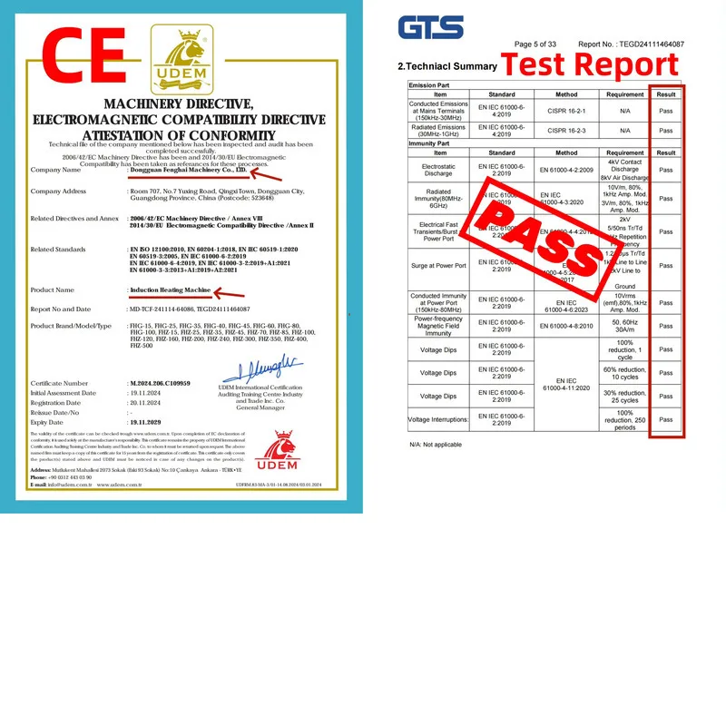 Machinery Metal Metallurgy Heating High Frequency Electric Induction Heater Equipment