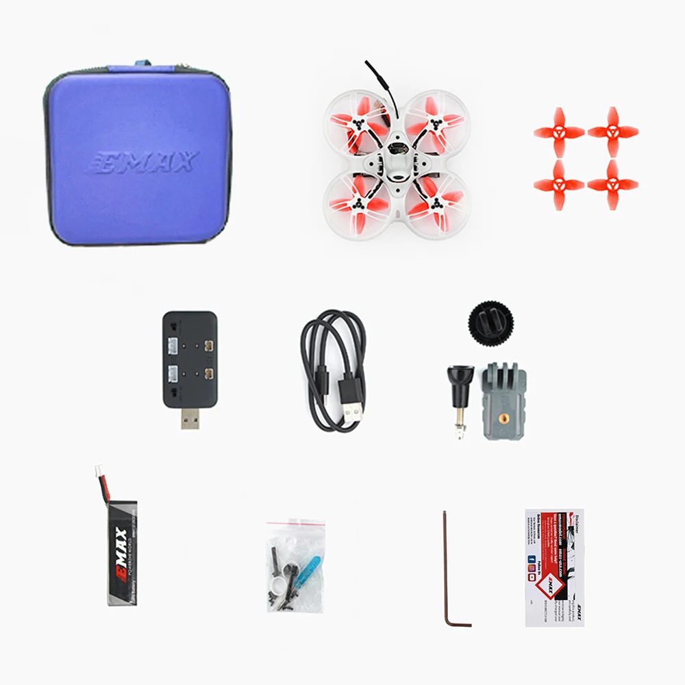 Emax Official Tinyhawk III Plus 2.4G ELRS Analog/HD Zero VTX BNF/RTF Racing Drone 1S HV650mAh Quadcopter With Camera Drone FPV image 3
