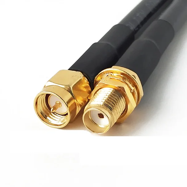 

New LMR200 50-3 Coax Cable SMA Male To SMA Female Connector RF Coaxial Cable Jumper 50ohm 0.1-10m