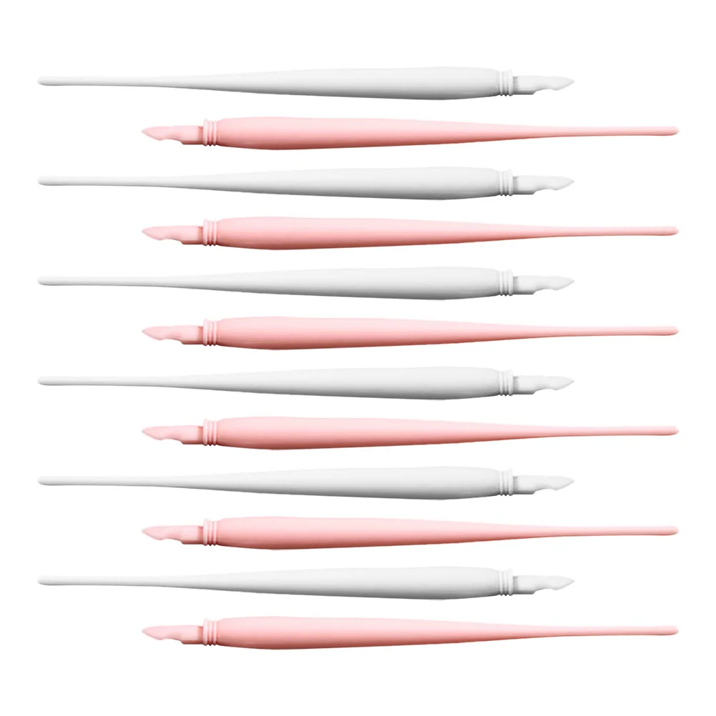 

12pcs Pens Colored Plastic Sticks Plastic for Art Painting Drawing Kids Creative Stylus Rods Crafts Tools